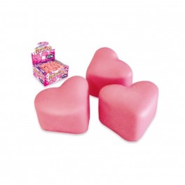 Corazones de chocolate fresa Corazones de chocolate fresa