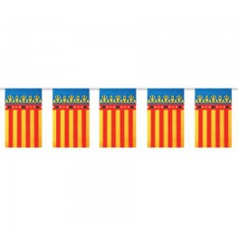 Bandera plástico Comunidad Valenciana